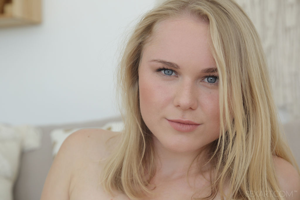 Stefani Gets Naked And Caresses Her Lovely Breasts And Sexy Ass - Sex Art