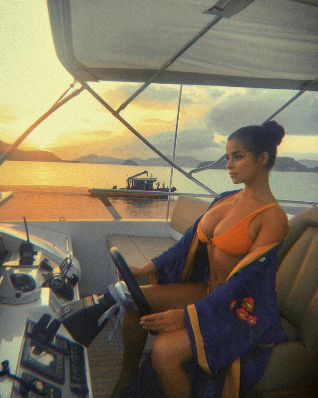 Demi Rose showing her lusty body in various bikini outfits