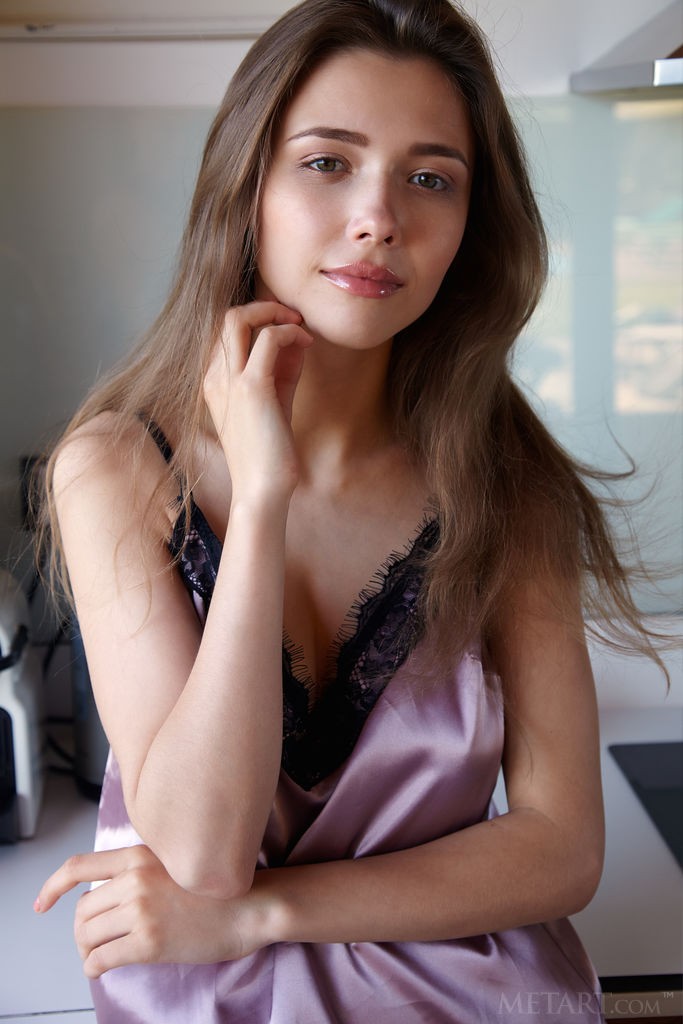 Mila Azul - Starting her morning off having naked fun