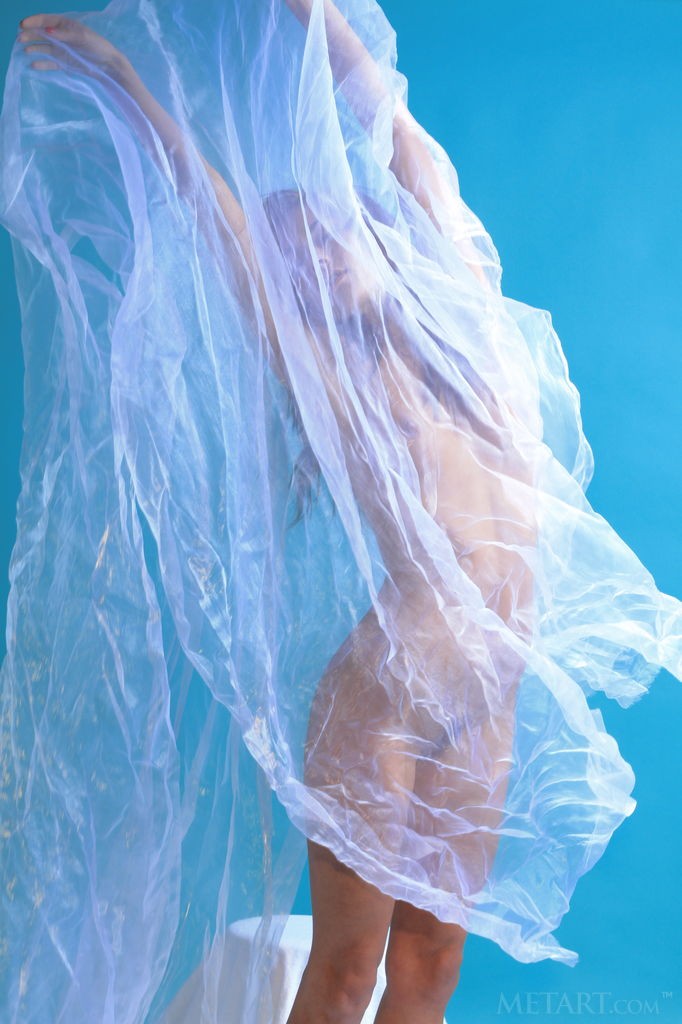Michaela Isizzu - Artistic photo shoot featuring a babe in white lace