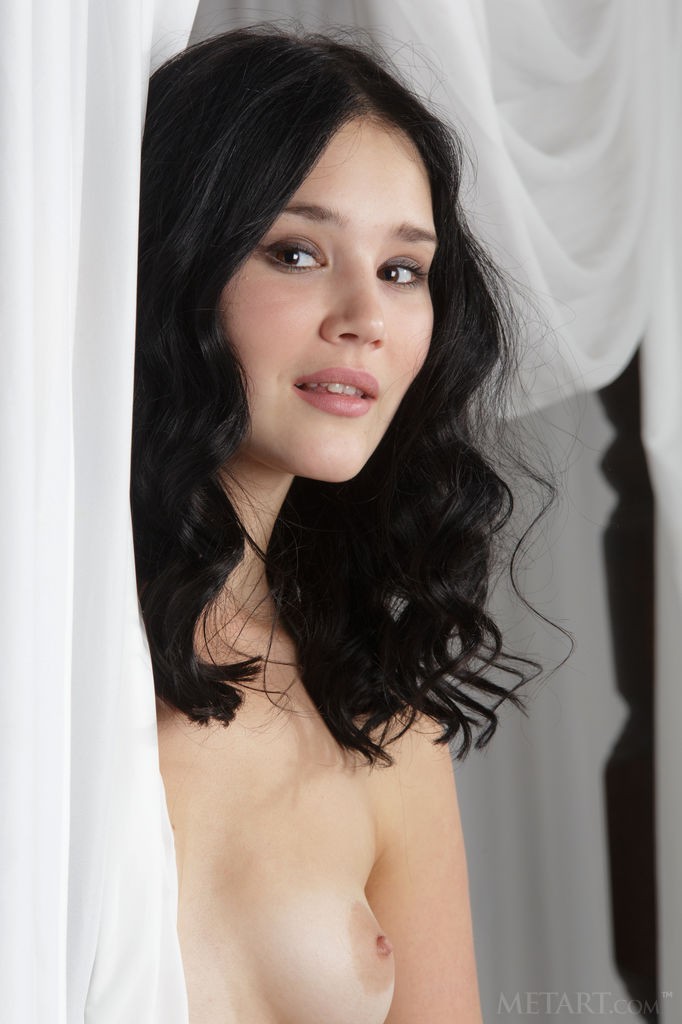 Malena - She is acting very naughty as she tries to hide from you