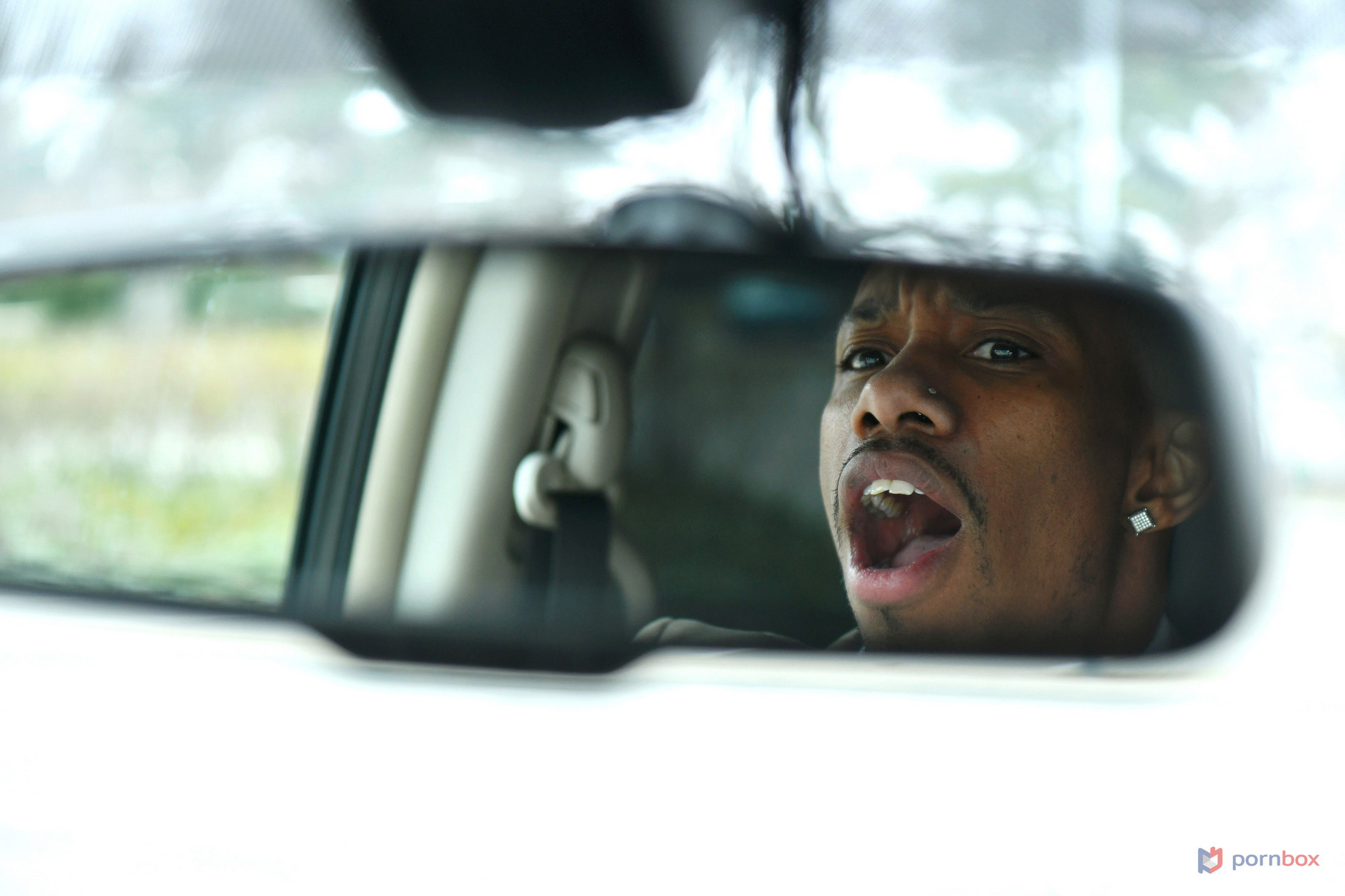 Florane Russell And Emily Pink Sucking Big Hard Black Cock In The Car  - Porn World